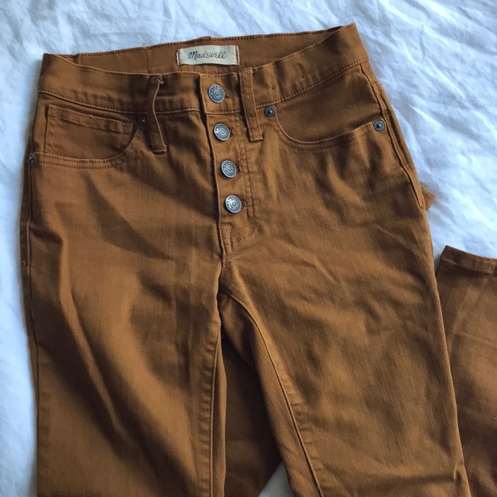 Madewell button fly jeans